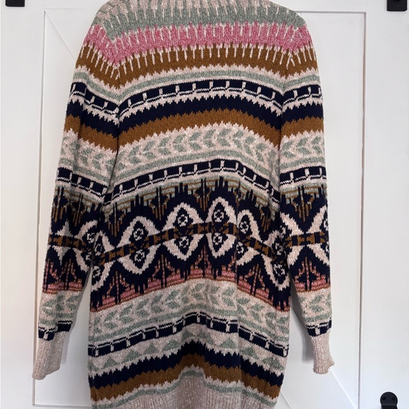 L.L. Bean Multicolor Patterned Cardigan - Picture 4 of 4